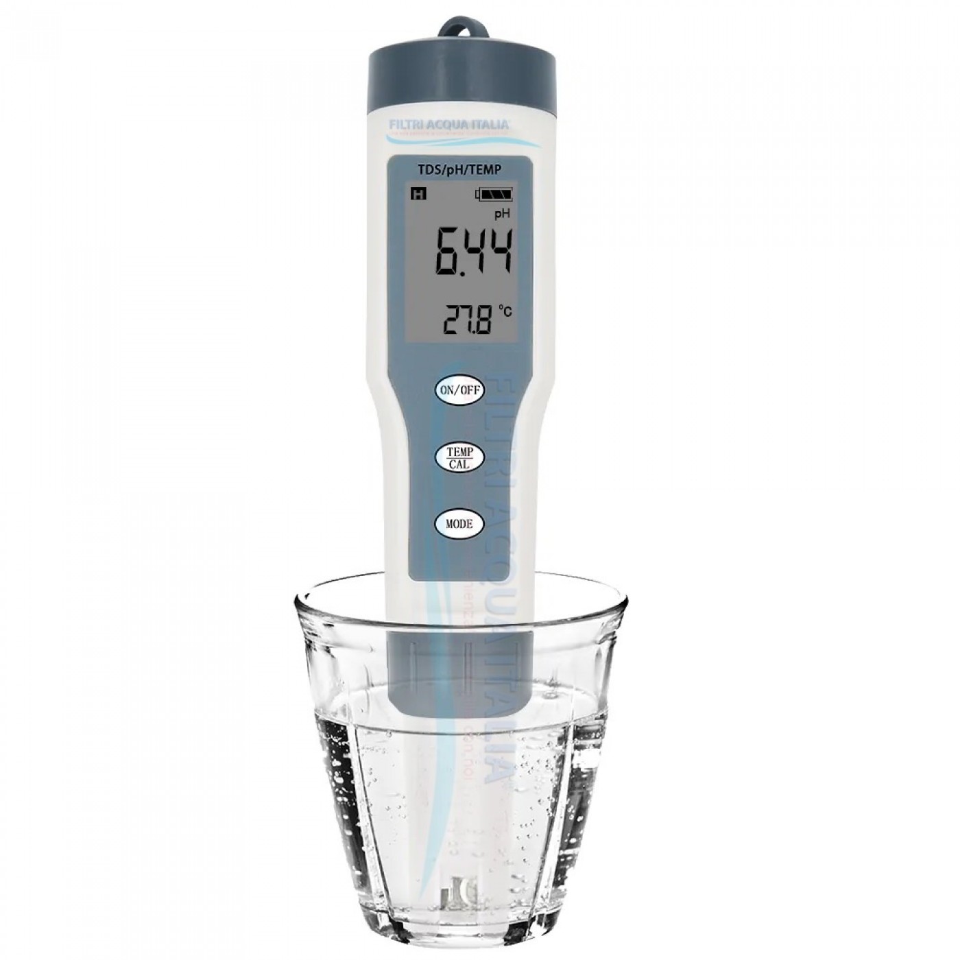 Tester Digitale Acqua PH TDS EC - Misuratore Qualit&agrave; Acqua 0-10000 Ppm, Impermeabile IP67
